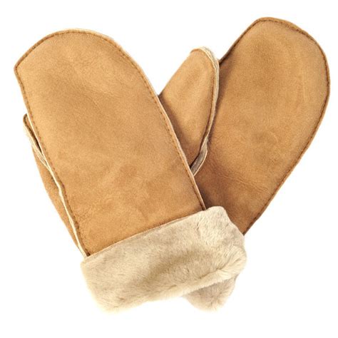 sheepskin mittens for women uk